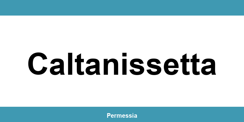 Contatti dell’ufficio della Questura a Caltanissetta