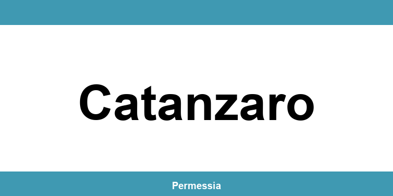 Contatti dell’ufficio della Questura a Catanzaro