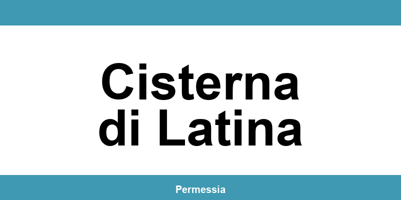 Contatti dell’ufficio della Questura a Cisterna di Latina