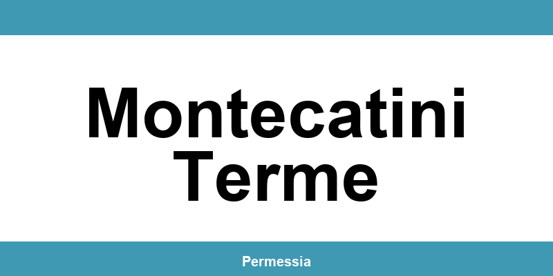 Contatti dell’ufficio della Questura a Montecatini Terme
