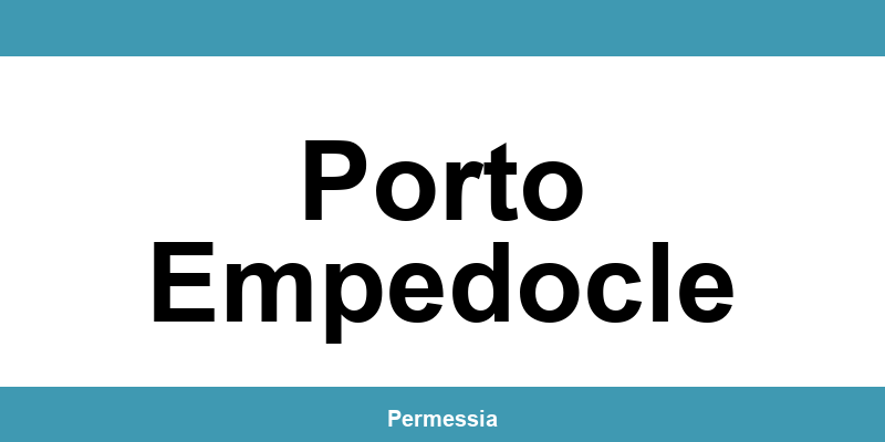 Contatti dell’ufficio della Questura a Porto Empedocle