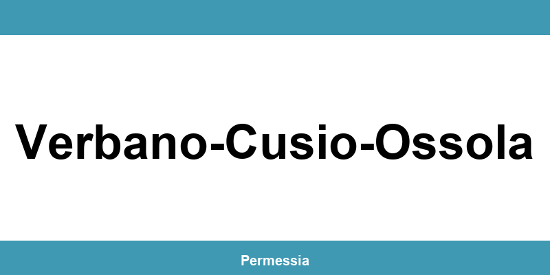 Contatti dell’ufficio della Questura a Verbano-Cusio-Ossola