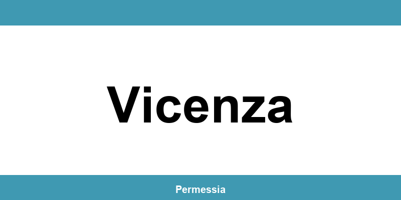 Contatti dell’ufficio della Questura a Vicenza