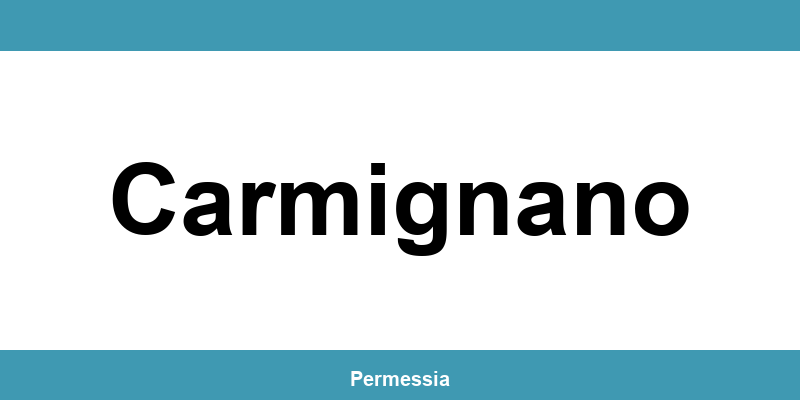 Contatti dell’ufficio della Questura a Carmignano