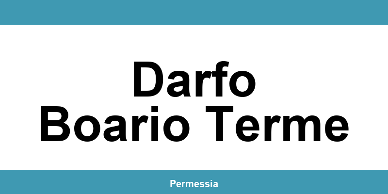 Contatti dell’ufficio della Questura a Darfo Boario Terme