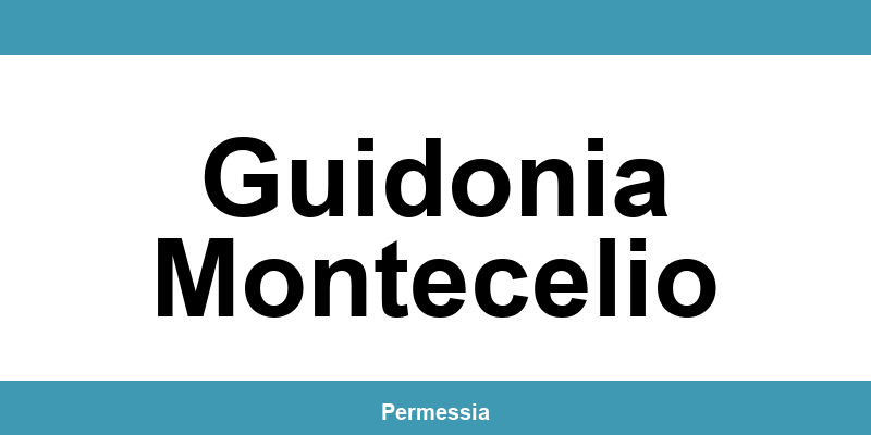 Contatti dell’ufficio della Questura a Guidonia Montecelio