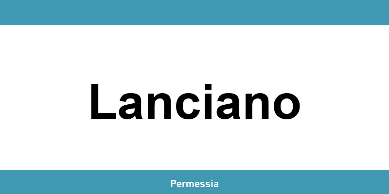 Contatti dell’ufficio della Questura a Lanciano