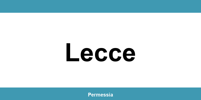 Contatti dell’ufficio della Questura a Lecce
