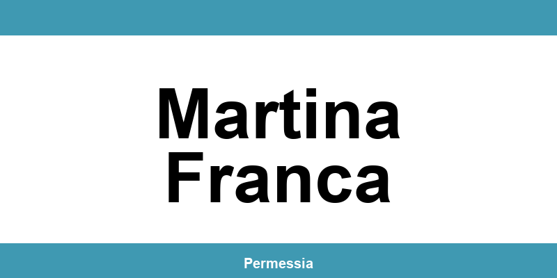 Contatti dell’ufficio della Questura a Martina Franca