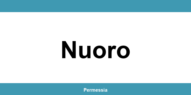 Contatti dell’ufficio della Questura a Nuoro