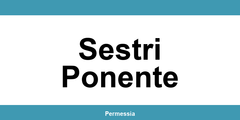 Contatti dell’ufficio della Questura a Sestri Ponente