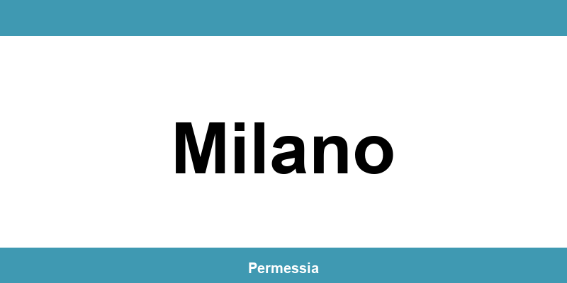 Contatti dell’ufficio della Questura a Milano